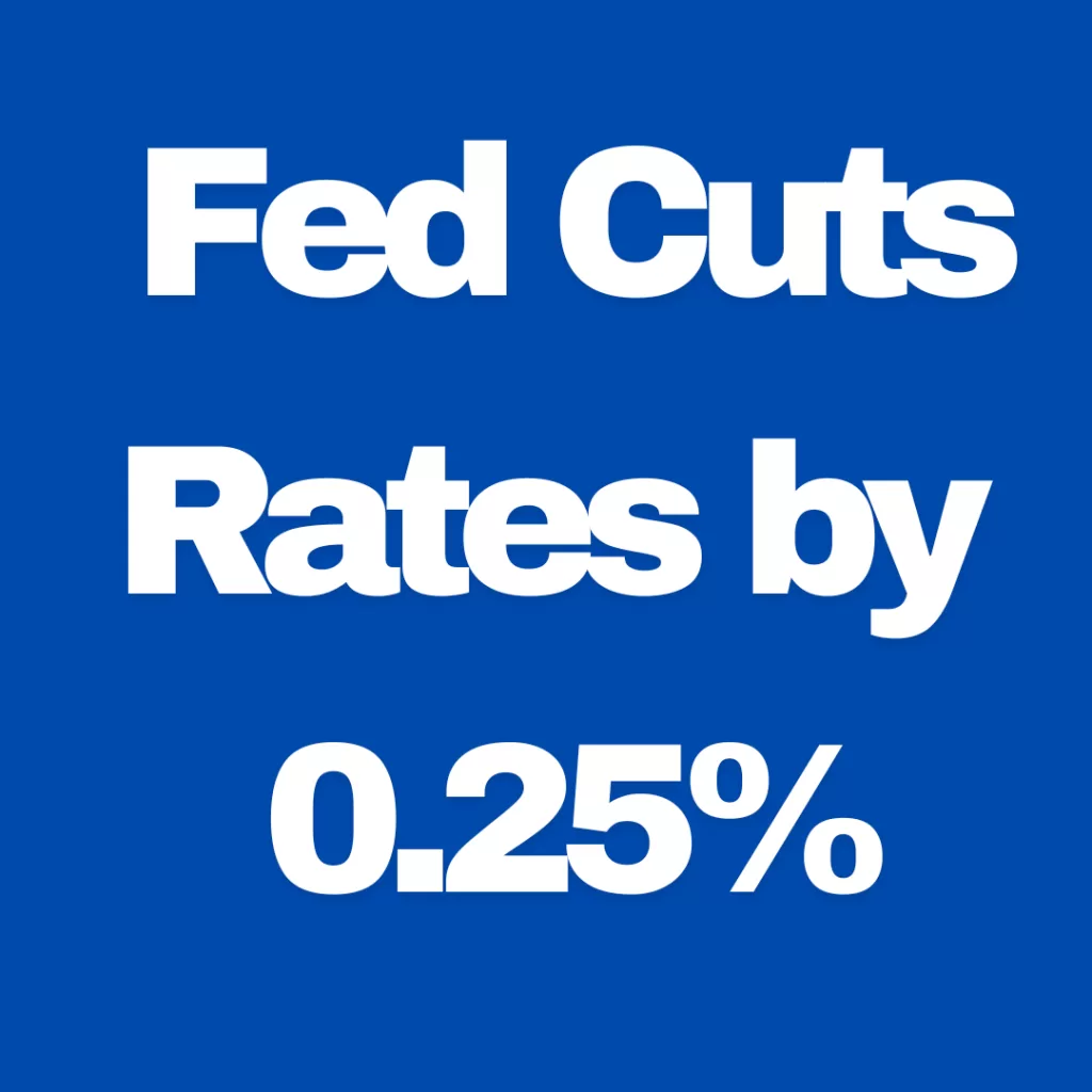 Fed Cuts Rates Again - One Quarter Point